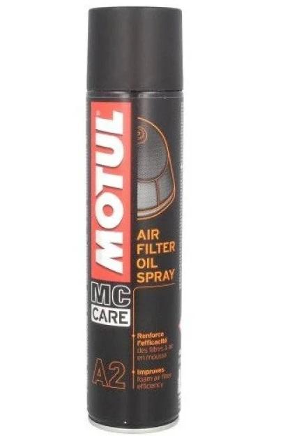 Spray Spumă de Curățare pentru Filtre de Aer MOTUL A2, 400 ml